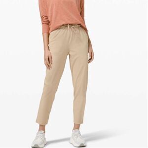 Lululemon Athletica Beige Track Pants